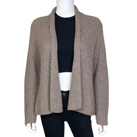 Eileen Fisher Alpaca Silk Stitch Cardigan - sz Small - Picture 3 of 9